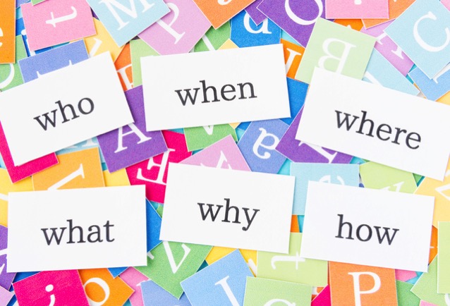 Here 5W means (what, who, where, when, why) and 1H means (how)