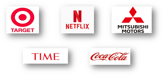 What Company Has Red Logo?